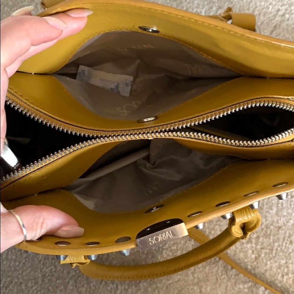 Sorial mustard crossbody handbag - Picture 4 of 7